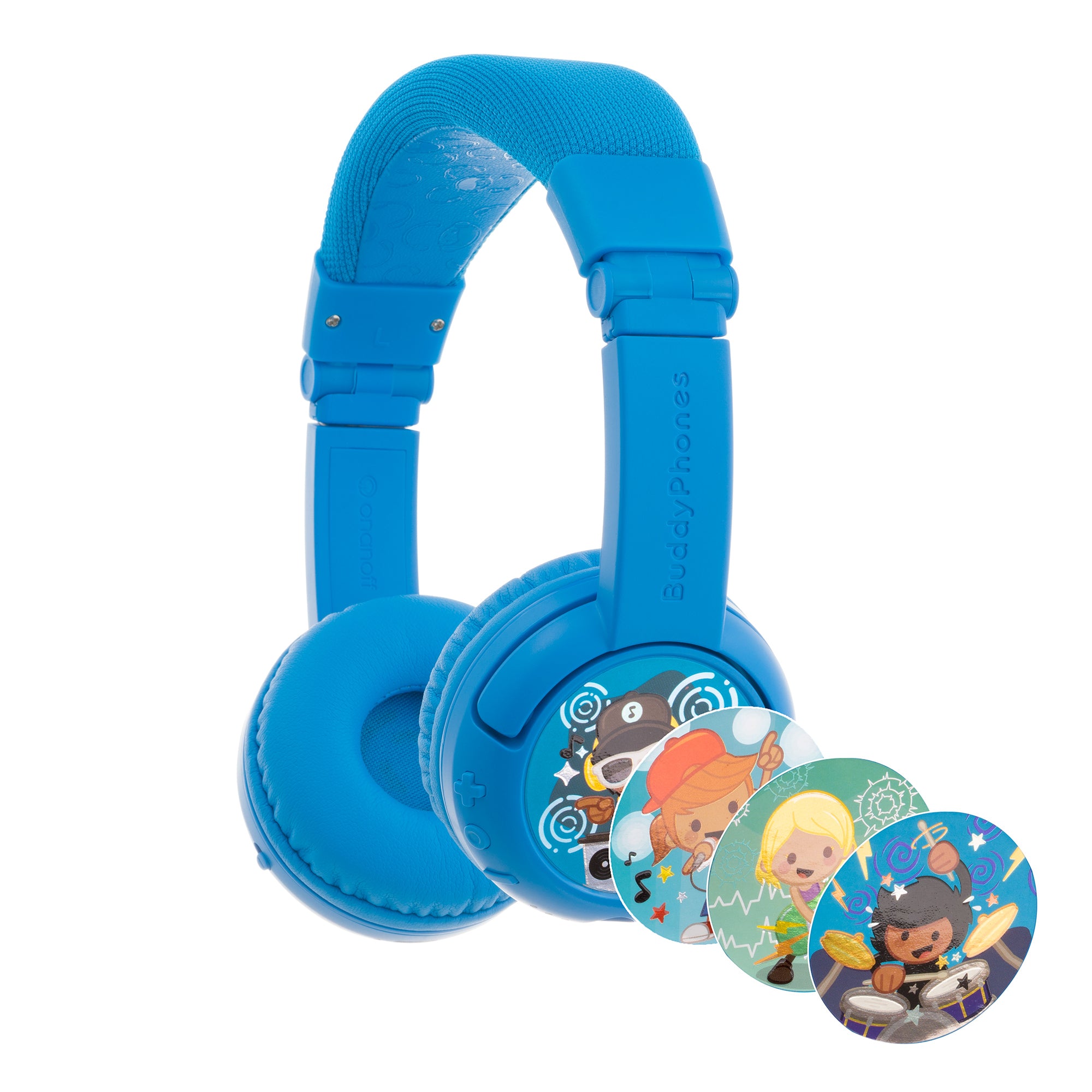 Onanoff Onanoff BuddyPhones Play+ (Cool Blue) Headphones & Headsets