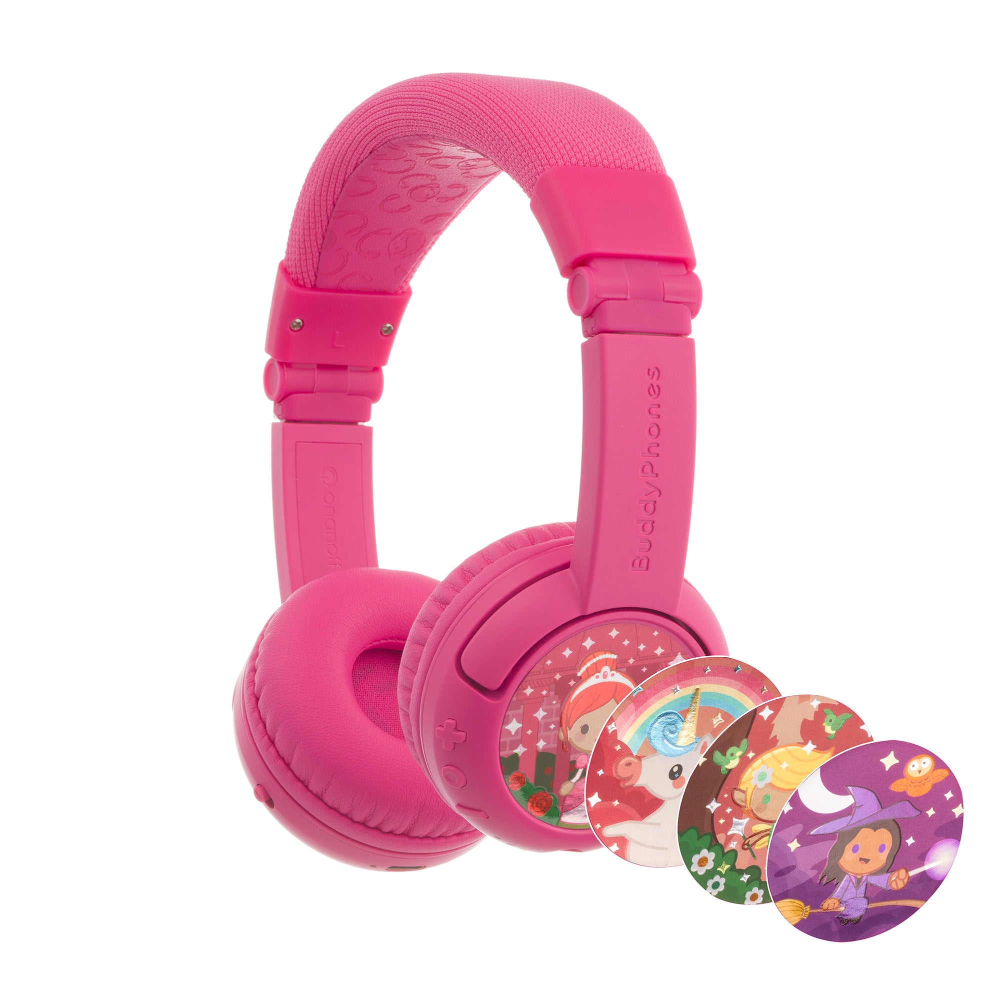 Onanoff Onanoff BuddyPhones Play+ (Rose Pink) Headphones & Headsets