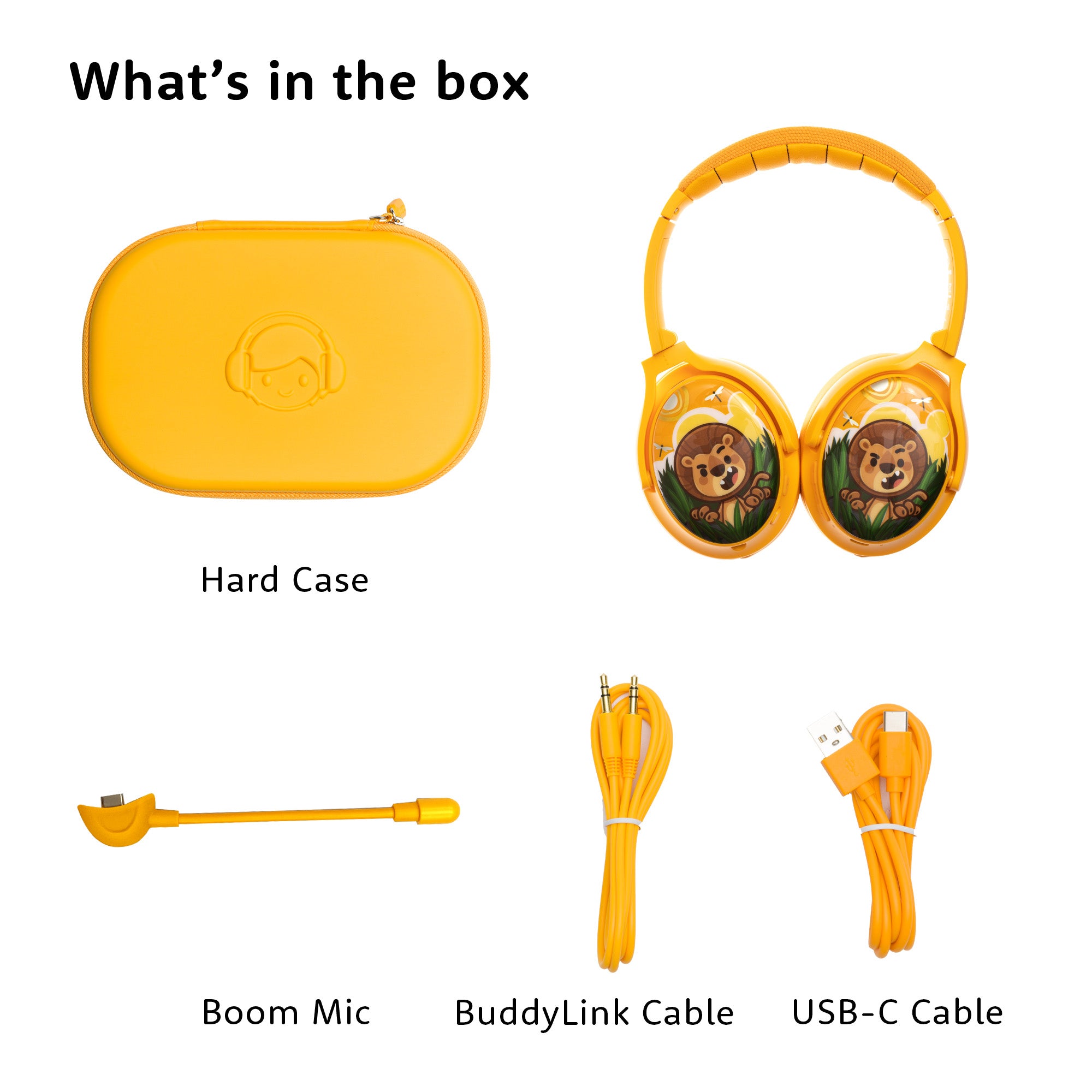 Onanoff Onanoff BuddyPhones Cosmos+ (Sun Yellow) Headphones & Headsets