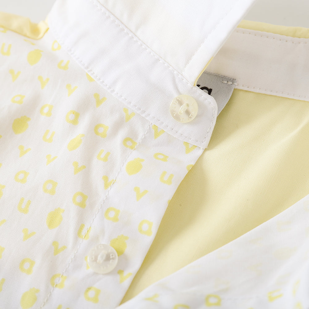 VAUVA Vauva 2022 - Logo Print Shirt/ Shorts Set Suits & Waistcoats