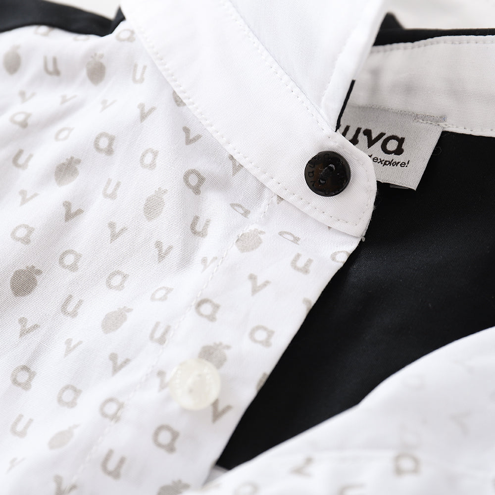 VAUVA Vauva 2022 - Logo Print Shirt/ Shorts Set Suits & Waistcoats