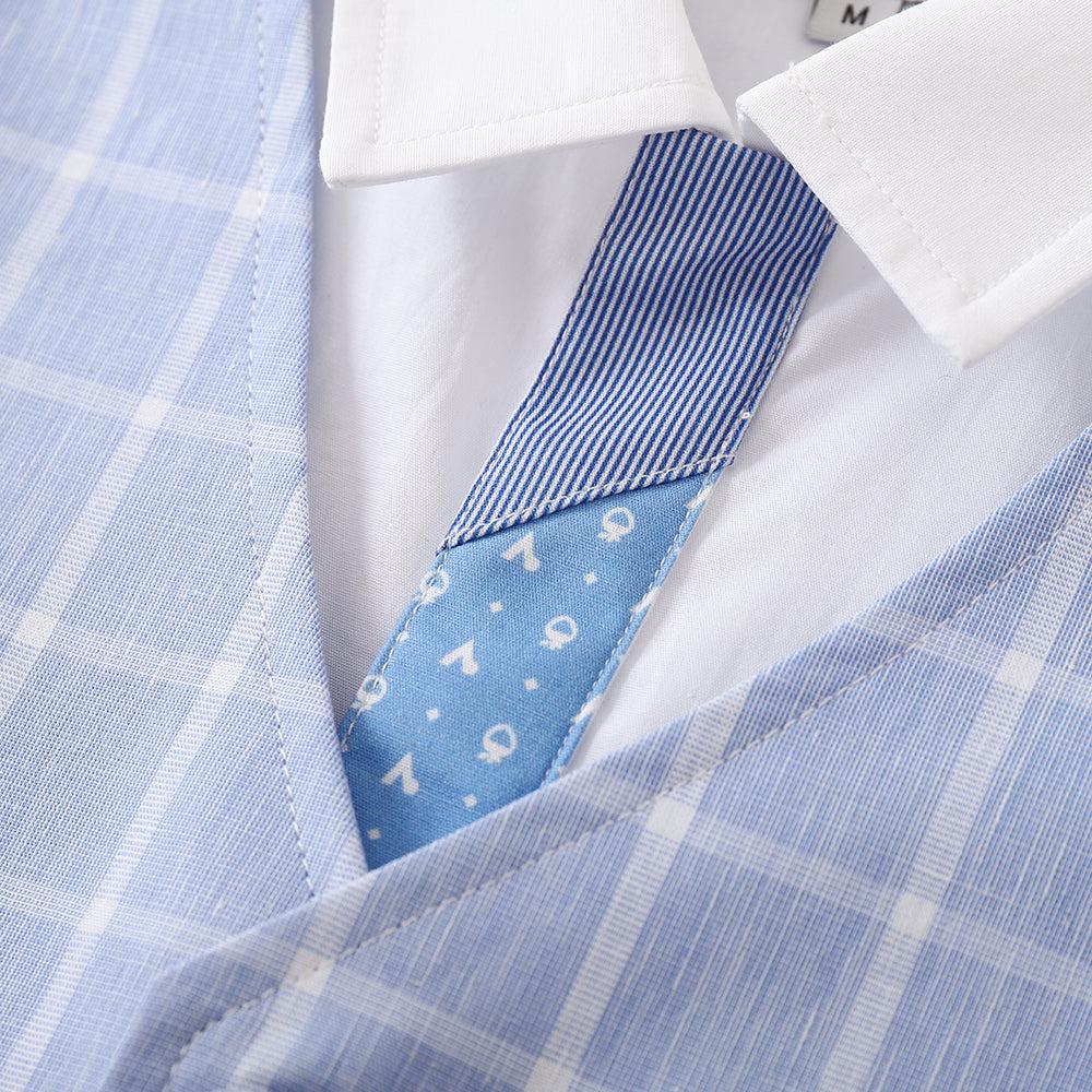 VAUVA Vauva 2022 - Shirt With Faux Layered Waistcoat Suits & Waistcoats