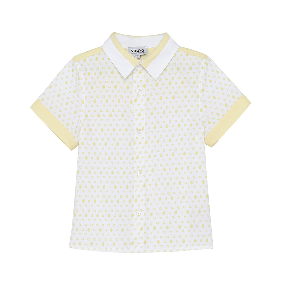 VAUVA Vauva 2022 - Logo Print Shirt/ Shorts Set Suits & Waistcoats