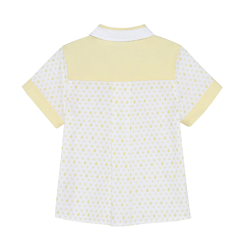 VAUVA Vauva 2022 - Logo Print Shirt/ Shorts Set Suits & Waistcoats