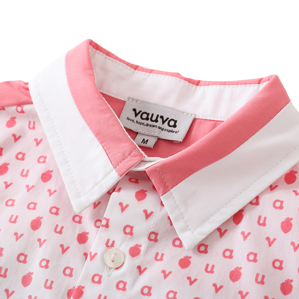 VAUVA Vauva 2022 - Logo Print Shirt/ Shorts Set Suits & Waistcoats