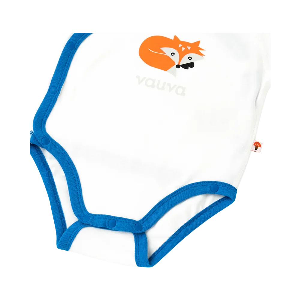 VAUVA Vauva - Organic Cotton Baby 2-Packs Fox-Print Bodysuits Bodysuit