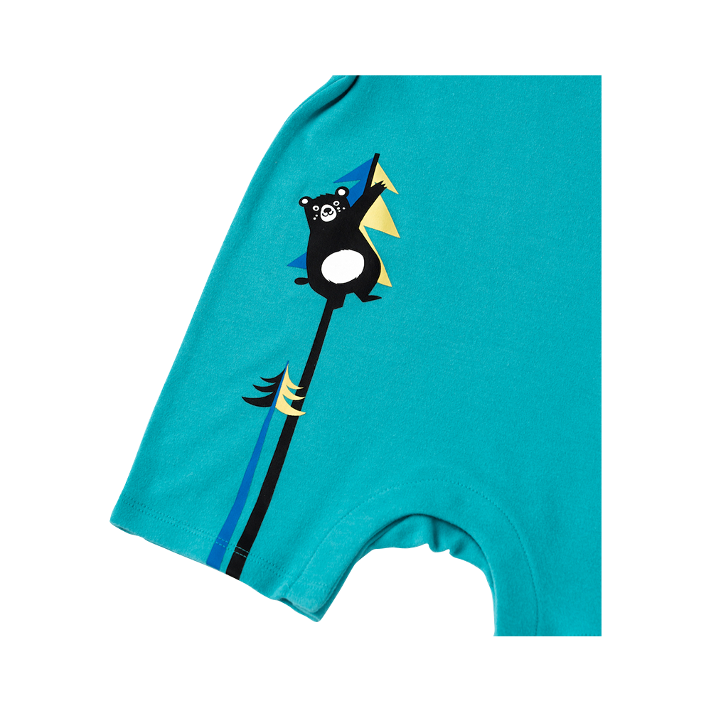 VAUVA Vauva - Organic Cotton Baby 2-Packs Fox & Bear Rompers Romper