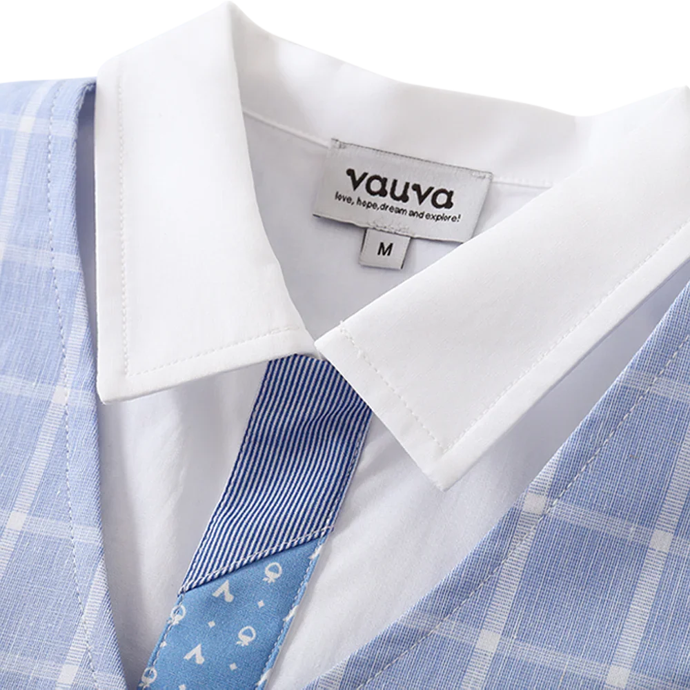 VAUVA Vauva 2022 - Shirt With Faux Layered Waistcoat Suits & Waistcoats