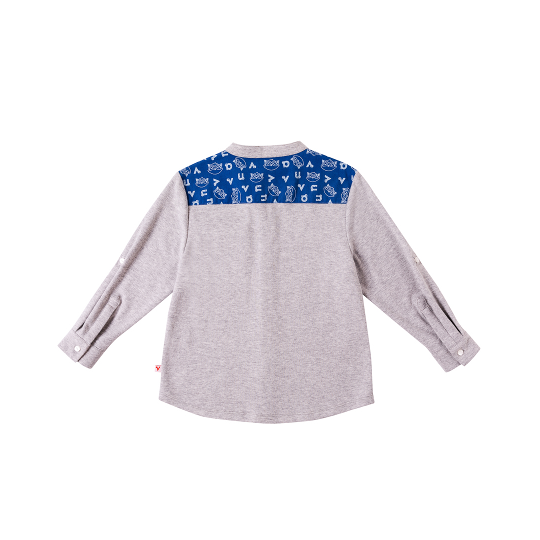 VAUVA Vauva Boys Raccoon Jacket - Grey Coat & Jacket