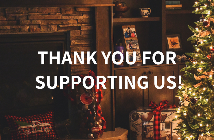 A Warm Christmas Greetings From our Grateful Hearts to Yours 🎄