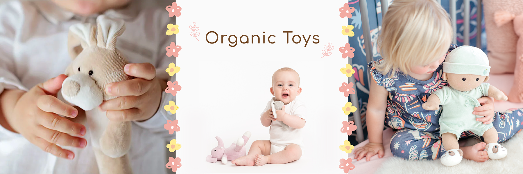 My Little Korner - Organic Toys Collection desktop banner