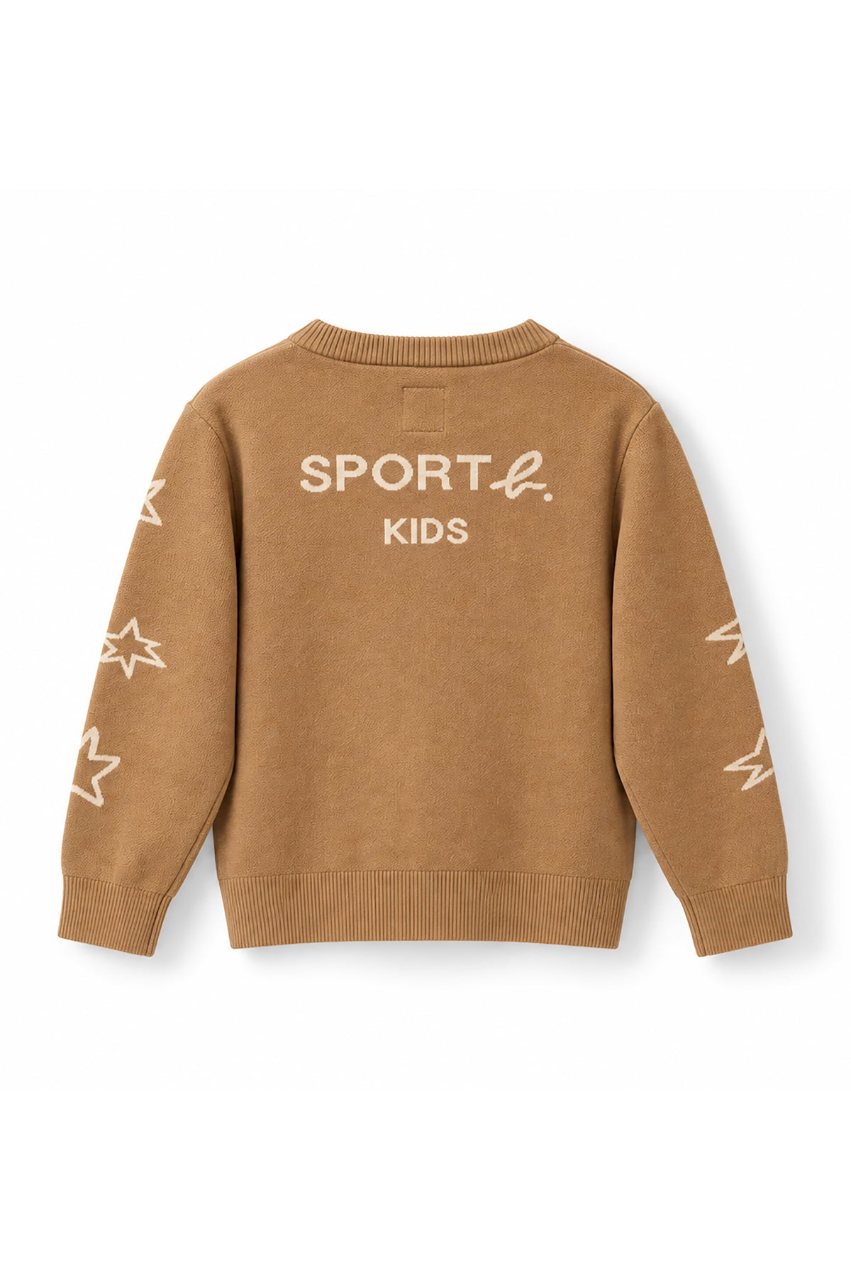 Boys Dino and Star Pattern V-Neck Knit Cardigan