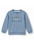 Boys Dino Logo Frame Crew Neck Sweatshirt