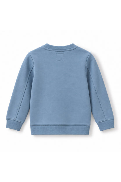 Boys Dino Logo Frame Crew Neck Sweatshirt