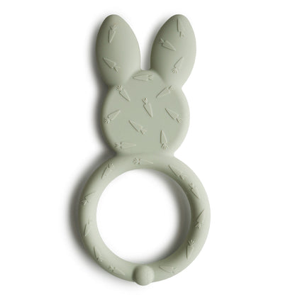 Mushie Mushie - Baby Silicone Teether (Bunny Sage) Comforter &amp; teether