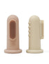 Mushie Mushie - Finger Baby Toothbrushes Blush (Pink) Toothbrush