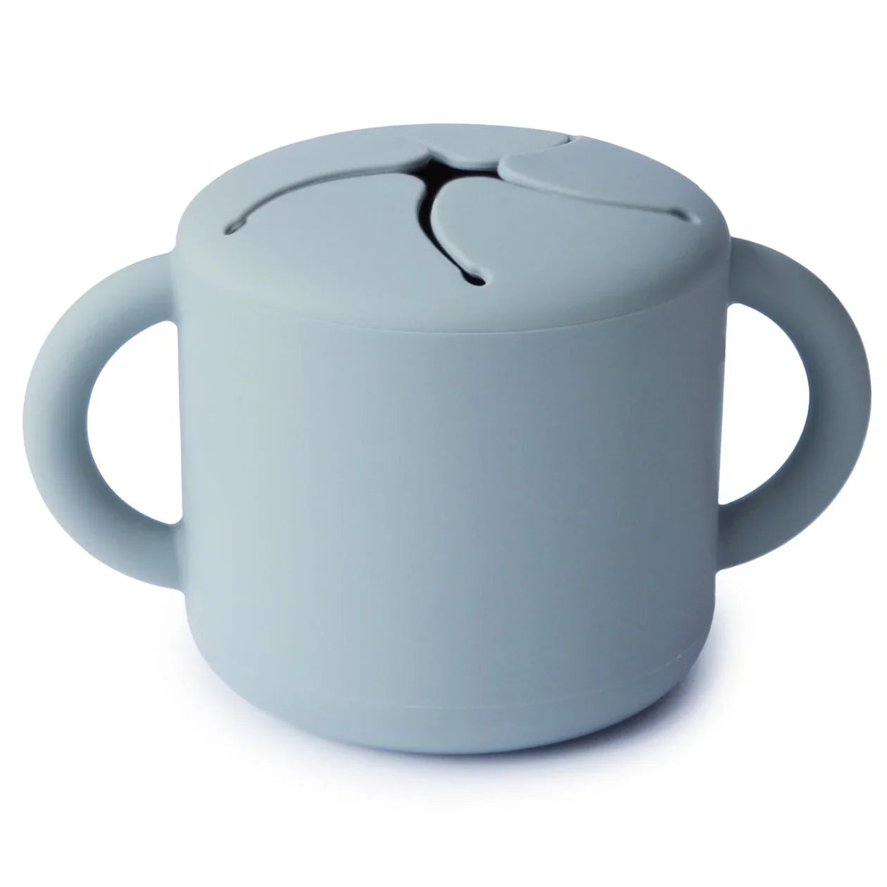 Mushie Mushie - Kids Snack Cup (Powder Blue) cup