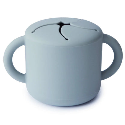 Mushie Mushie - Kids Snack Cup (Powder Blue) cup