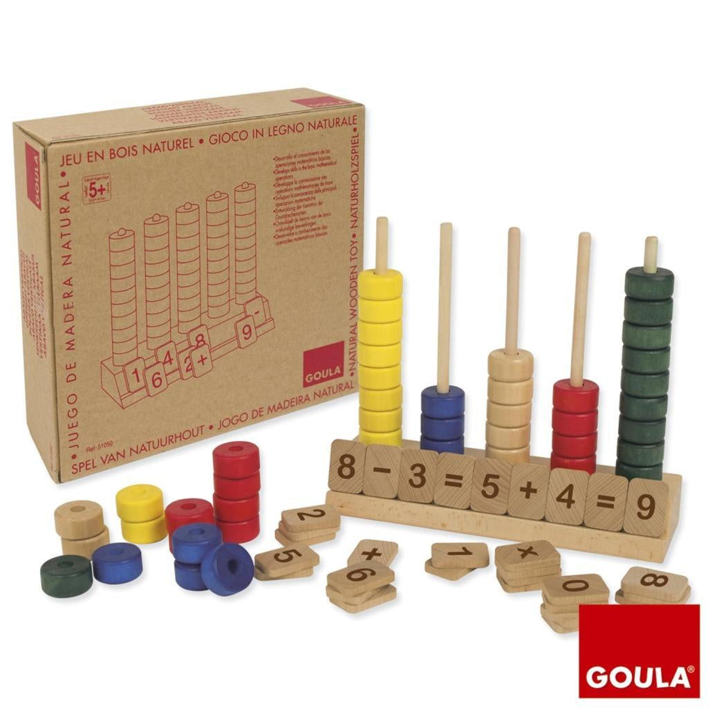 Goula Goula Vertical Abacus Wooden Toy