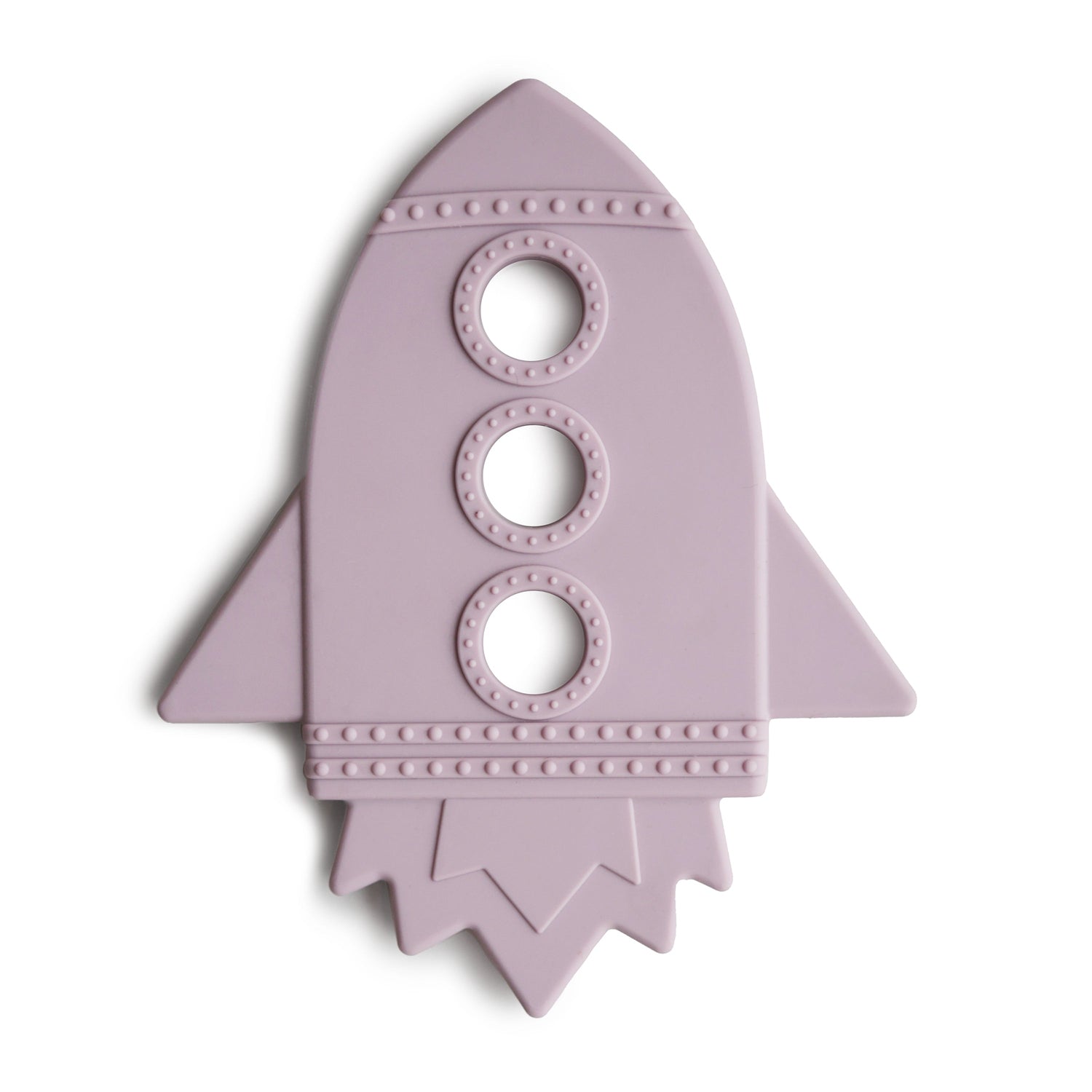 Mushie Mushie - Baby Rocket Teether (Soft Lilac) Comforter &amp; teether