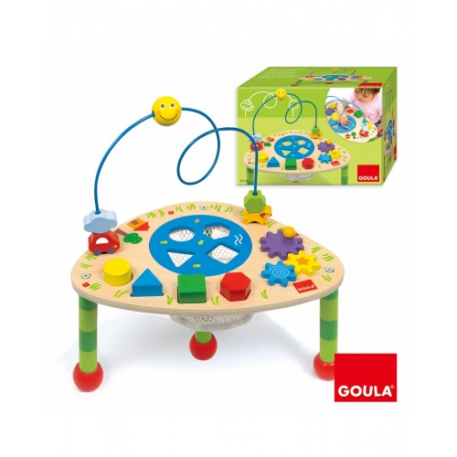 Goula Goula Activity Table Wooden Toy