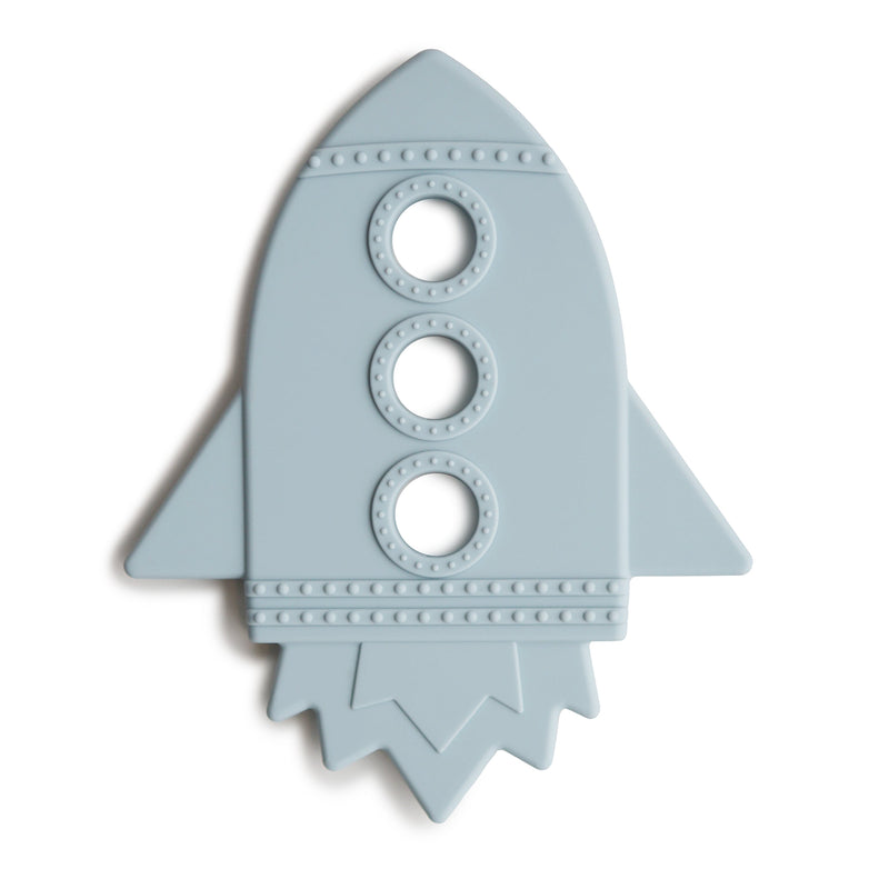 Mushie - Baby Rocket Teether ( Cloud Blue) product image 