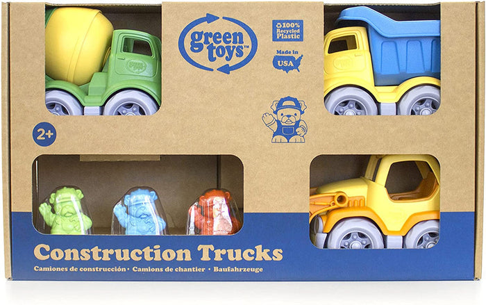 Green Toy - 工程車玩具（3 件裝）