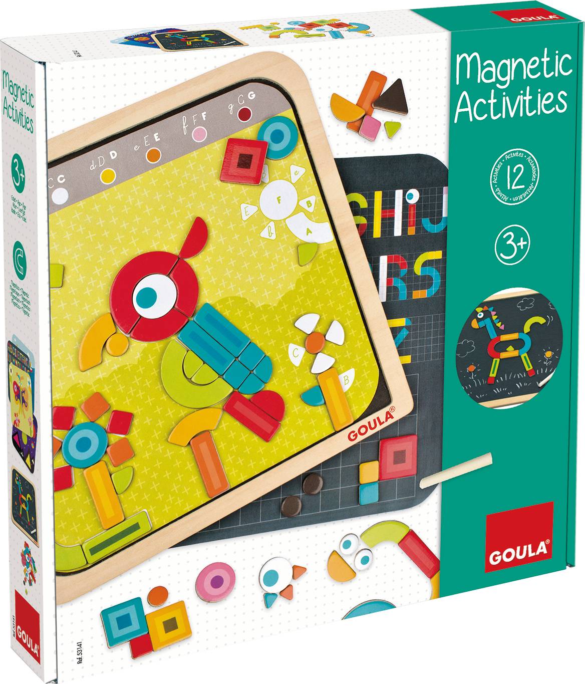 Goula Goula Magnetic Activities Wooden Toy