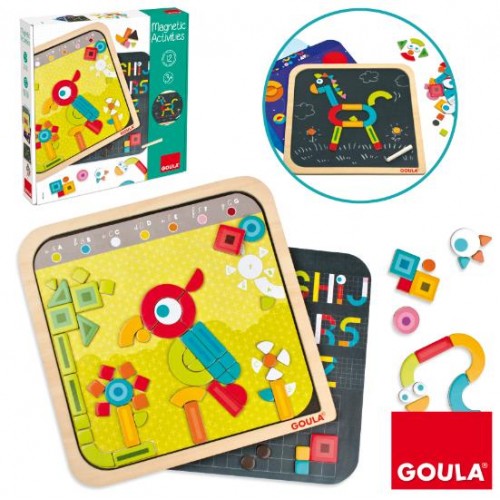 Goula Goula Magnetic Activities Wooden Toy