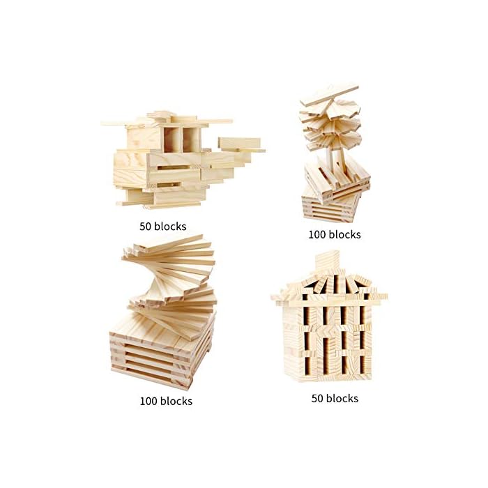 Leo &amp; Friends Leo &amp; Friends - Construction Blocks 150pcs Wooden Toy