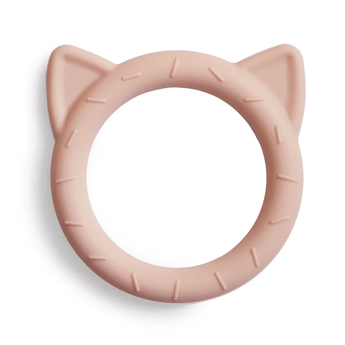 Mushie Mushie - Teether Cat Blush (Pink) Learning Toys