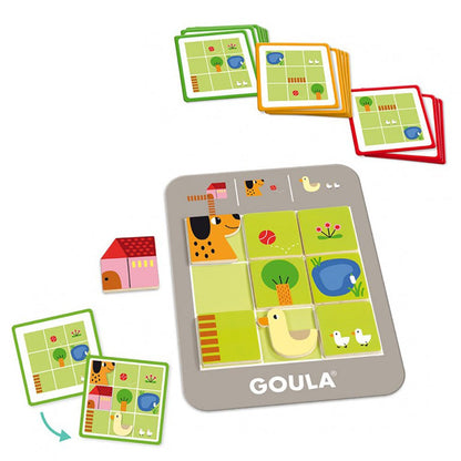 Goula Goula Logic Farm Wooden Toy