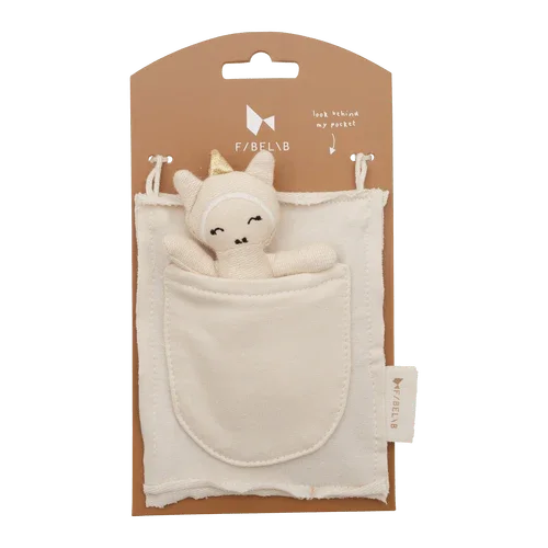 FABELAB Fabelab - Pocket Friend - Unicorn Soft Toys