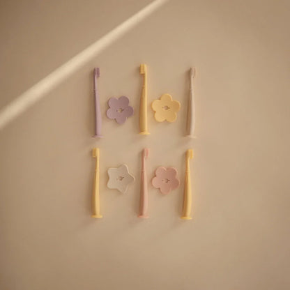 Mushie Mushie - Flower Training Toothbrush (Pale Daffodil) Toothbrush