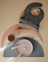 Mushie Mushie - Silicone Bib Pink Confetti Bib
