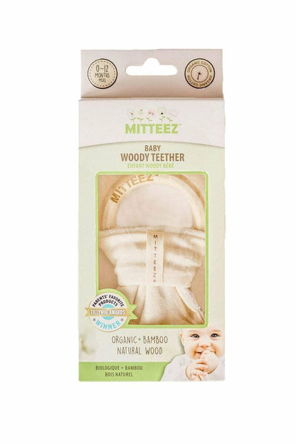 MITTEEZ MITTEEZ Organic Baby Woody Teether Comforter &amp; teether