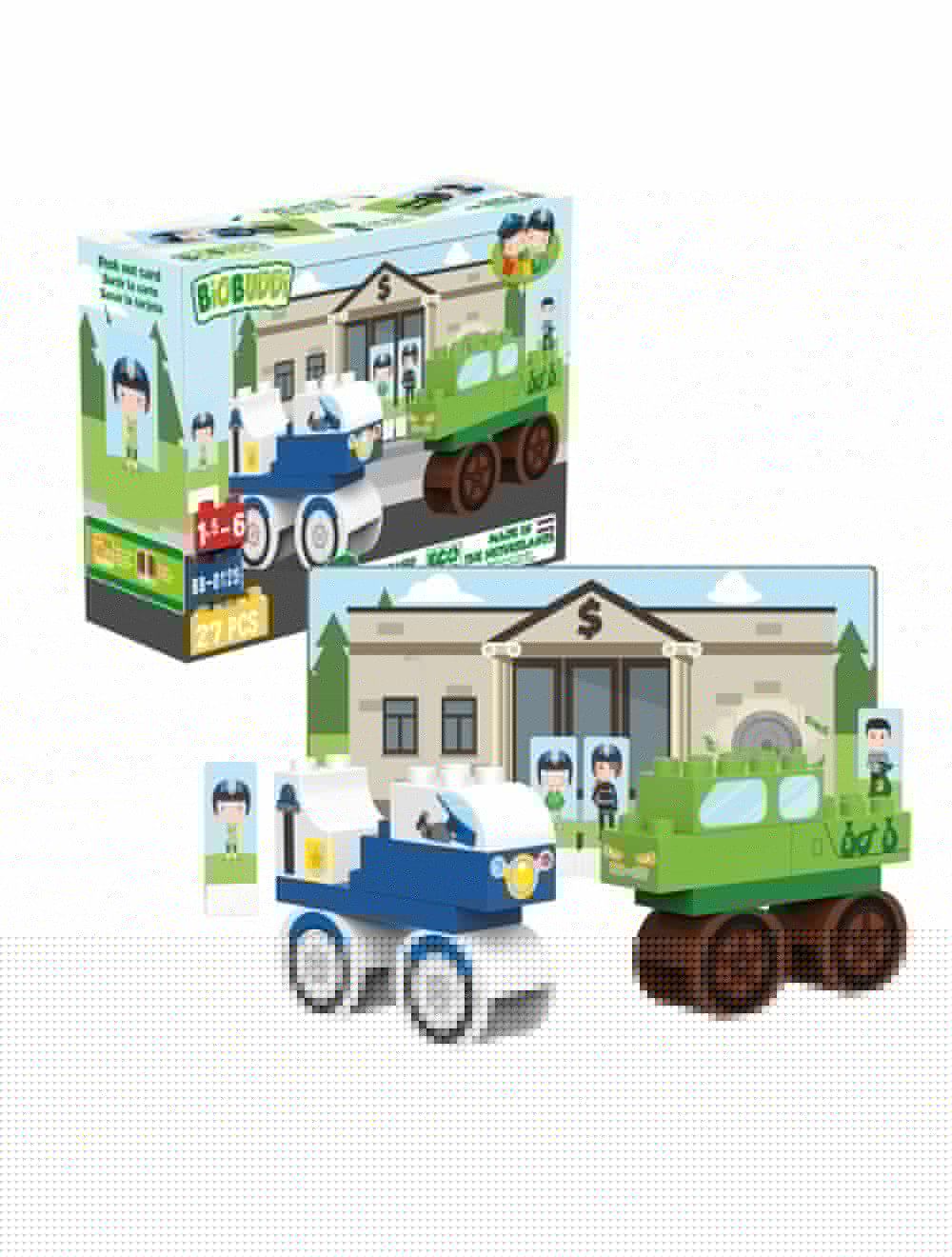 BiOBUDDi BiOBUDDi BB-0125 City Bank Hard Toys