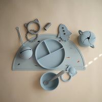 Mushie - Baby Rocket Teether ( Cloud Blue) product image set 