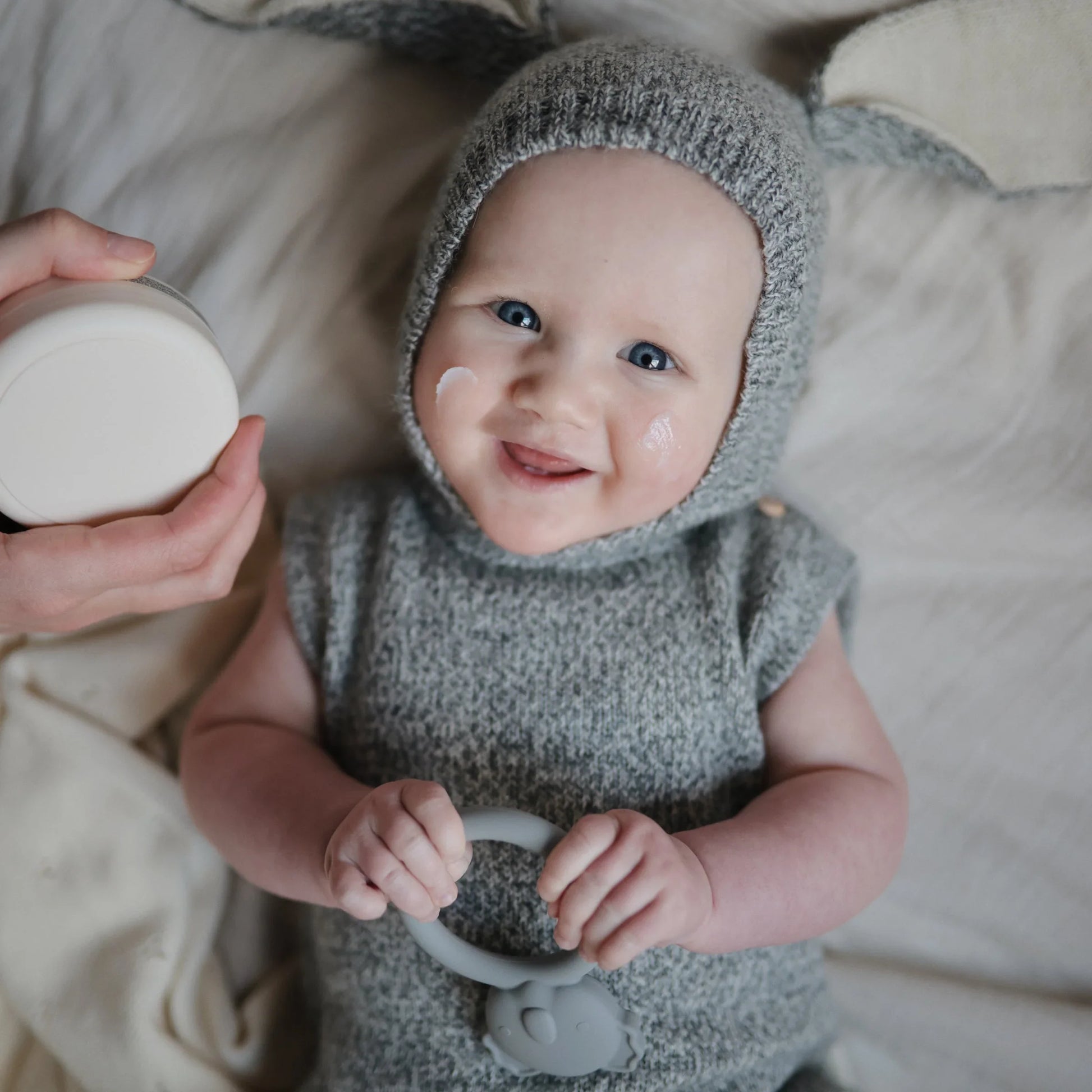 Mushie Mushie - Baby Koala Silicone Teether (Blue) Comforter & teether