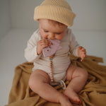 Mushie Mushie - Baby Rocket Teether (Soft Lilac) Comforter & teether