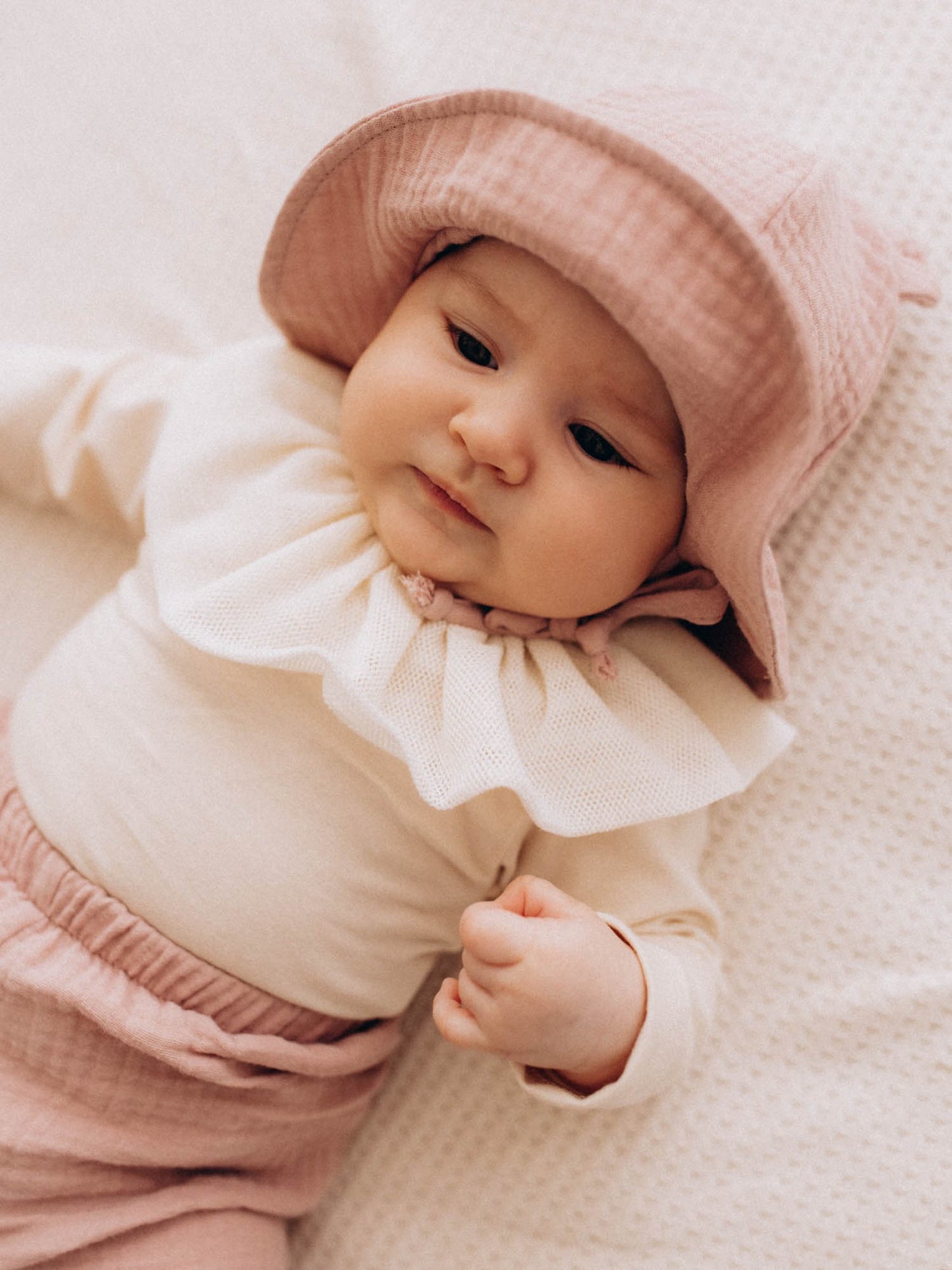 Jersey Longsleeve Babysuit With Tulle (GOTS)