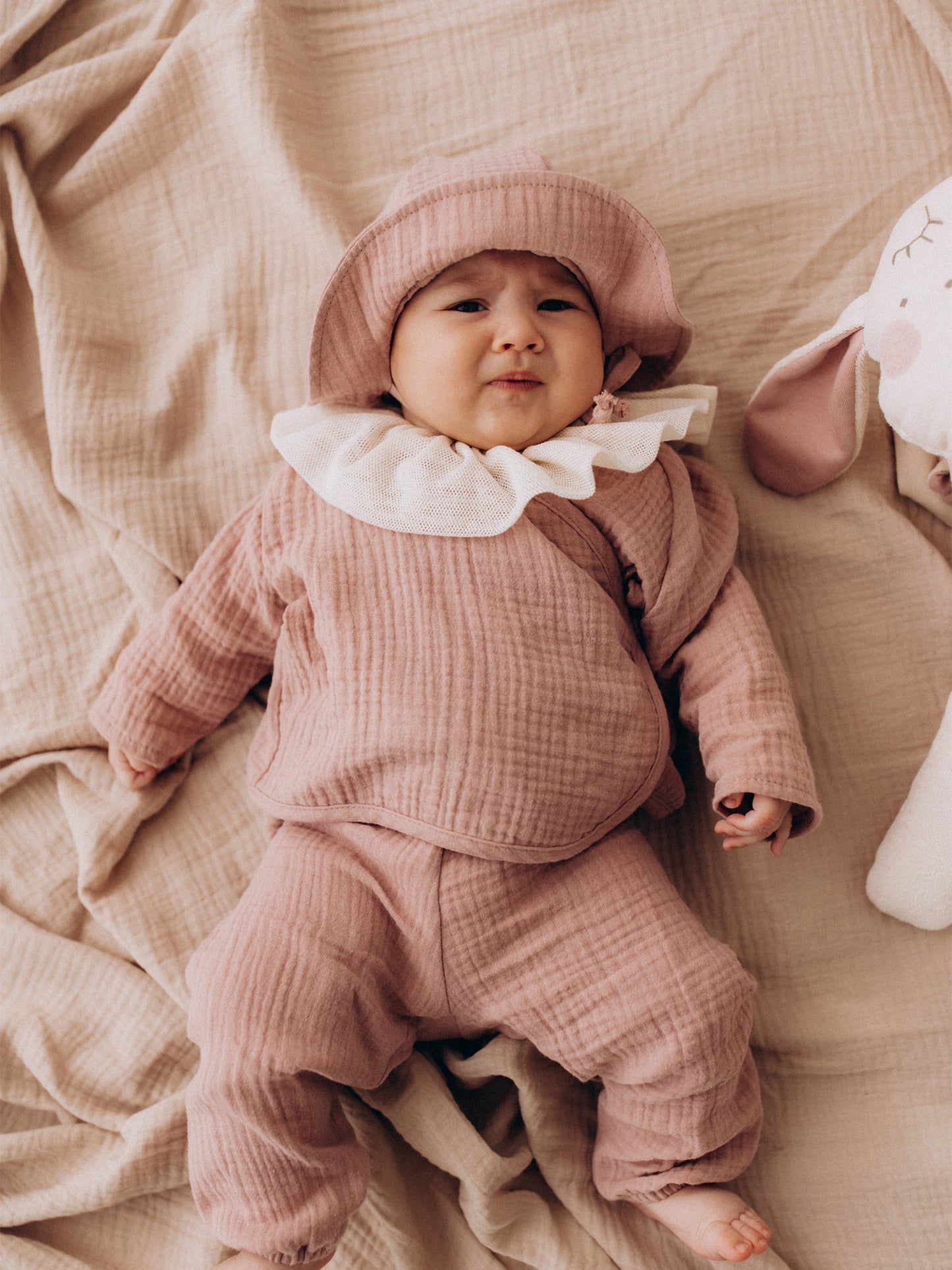 Muslin Wrap Jacket (GOTS)