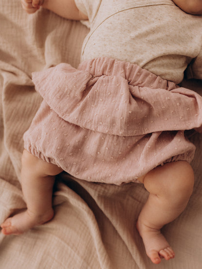 Muslin Bloomers With Ruffle (GOTS)