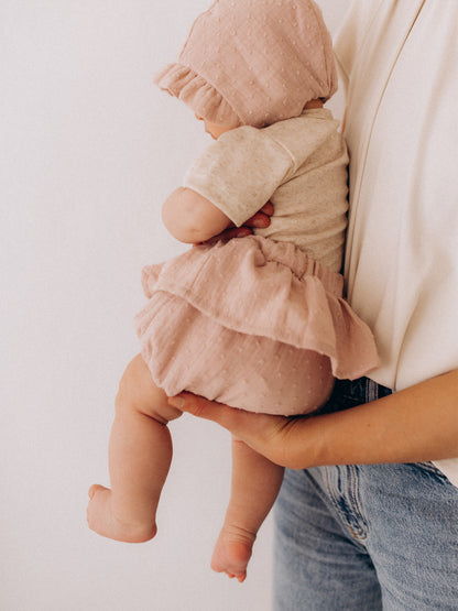 Muslin Bloomers With Ruffle (GOTS)