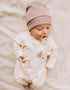 Baby Beanie Hat 2X1 Rib (GOTS)