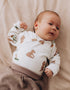 Longsleeve Wrap Bodysuit (GOTS)