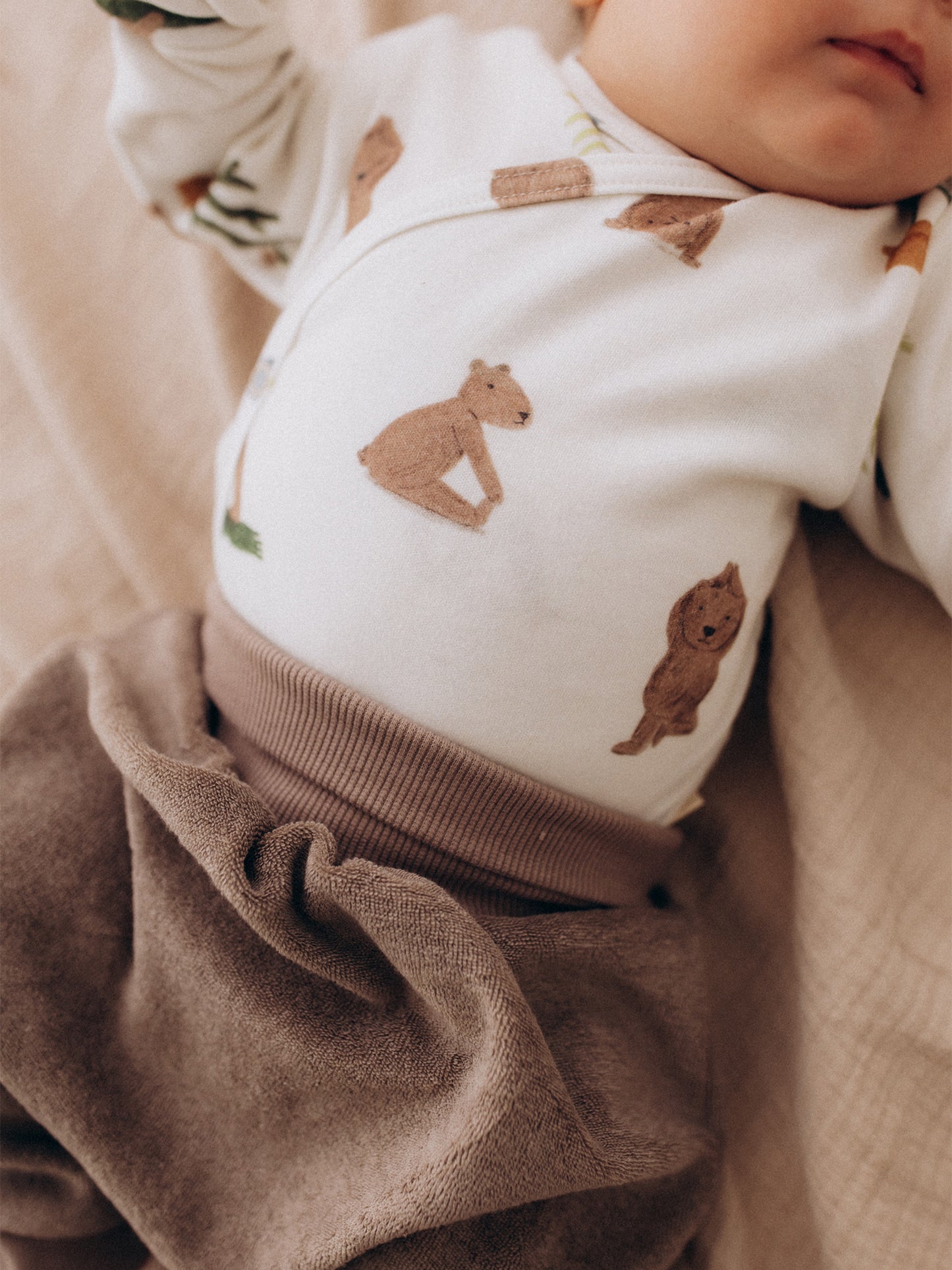 Longsleeve Wrap Bodysuit (GOTS)