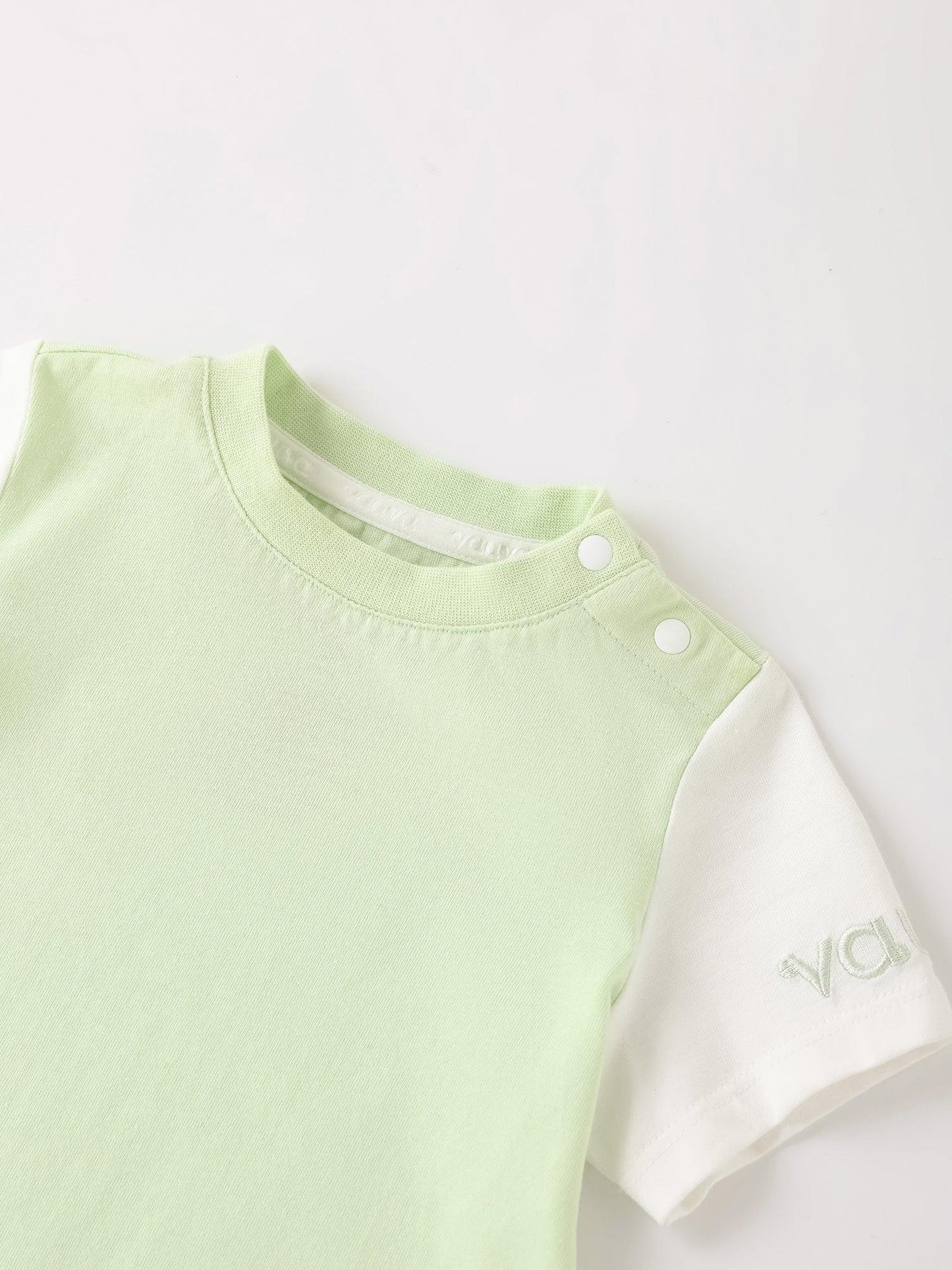 Baby Short Sleeve Tee & Dungaree Shorts Set