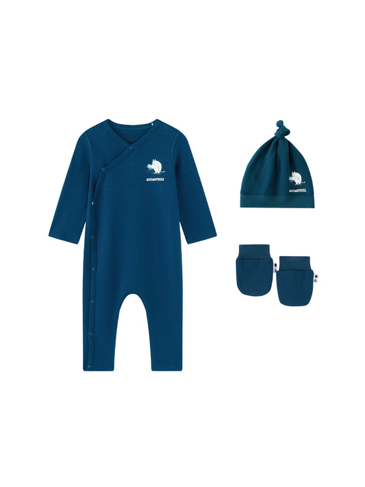 Vauva x Moomin Limited Edition Baby Set (Navy Edition)