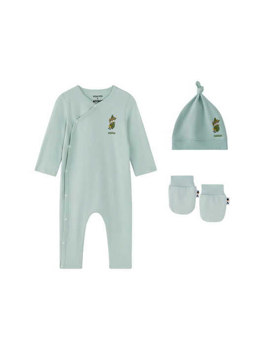 Vauva x Moomin Limited Edition Baby Set (Mint Edition)